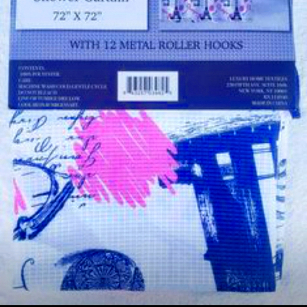 FABRIC SHOWER CURTAIN